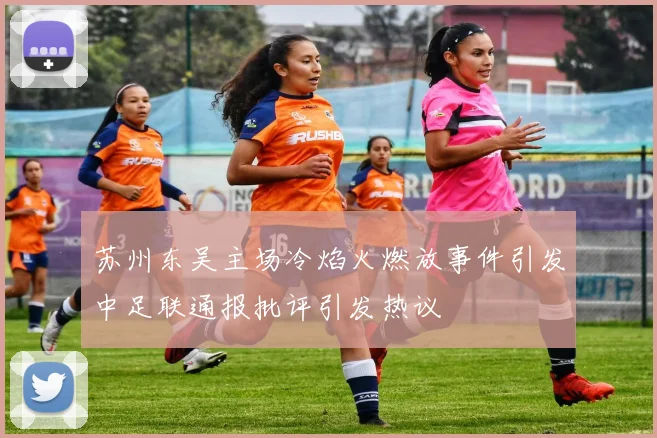 苏州东吴主场冷焰火燃放事件引发中足联通报批评引发热议